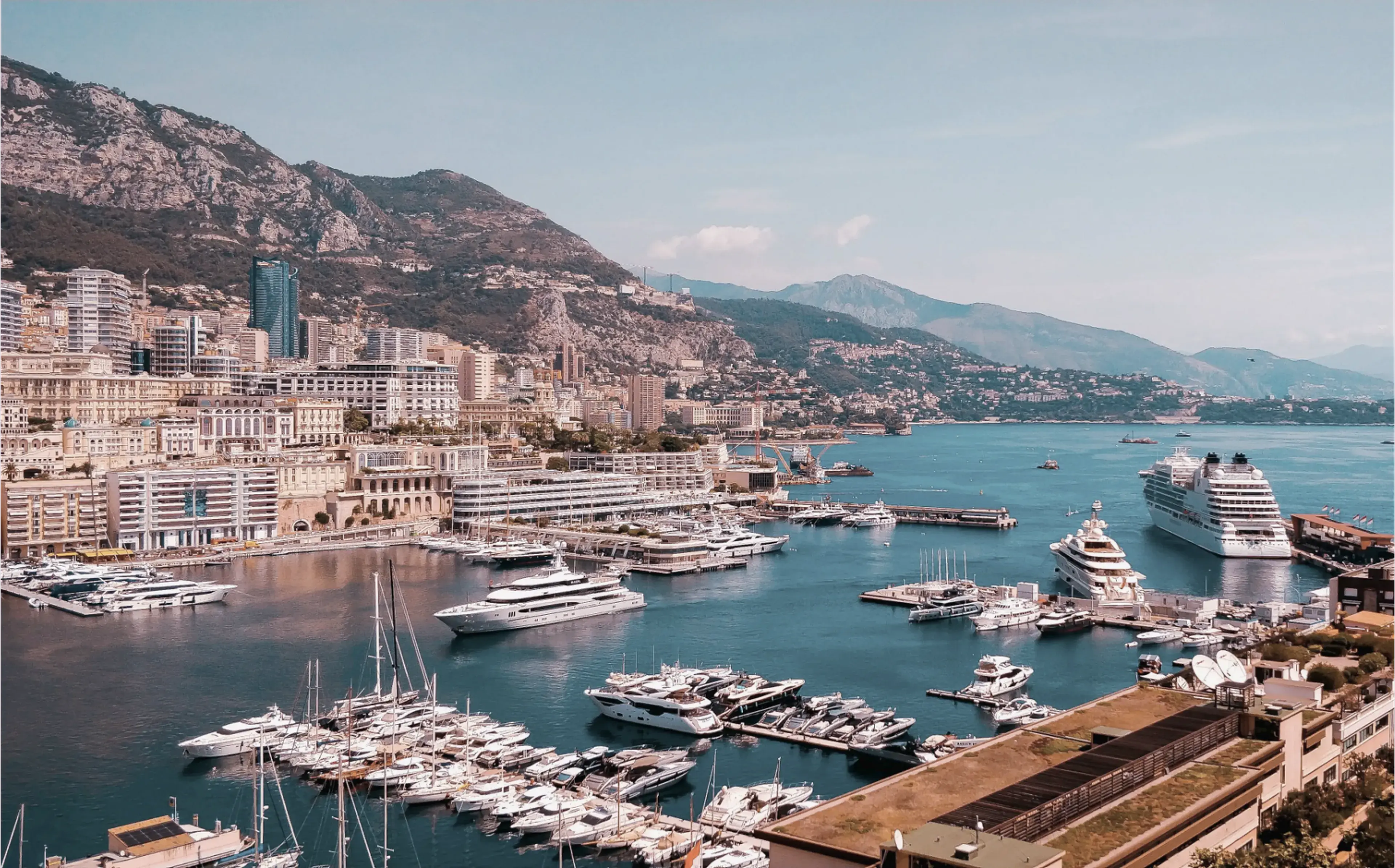 Vue panoramique de Monaco
