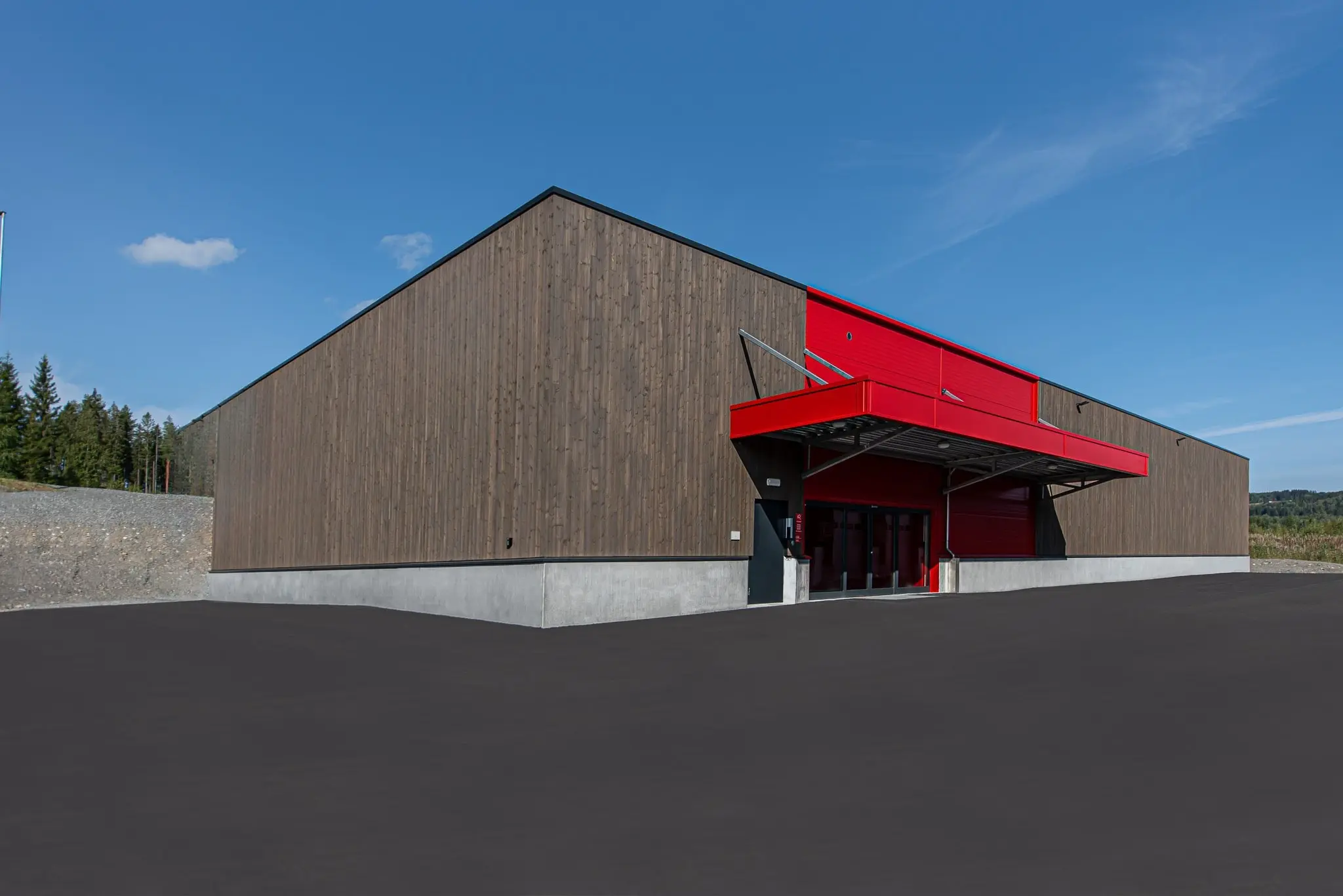 Self-storage with secure individual units