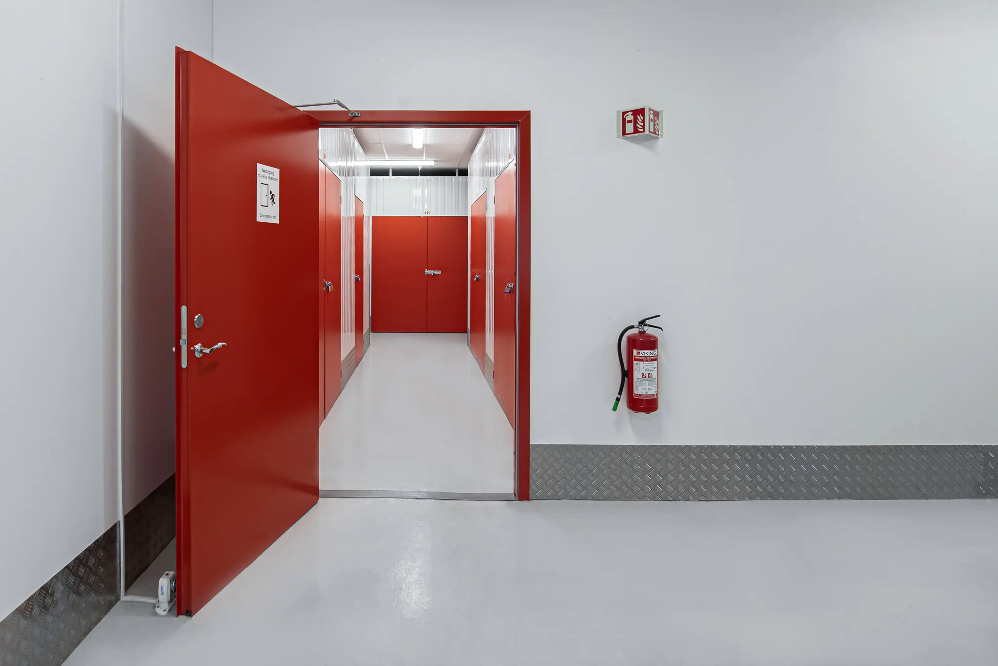 Rental of individual storage units for storage and moving.